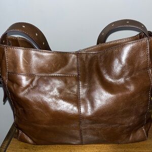 Brown Render Hobo bag